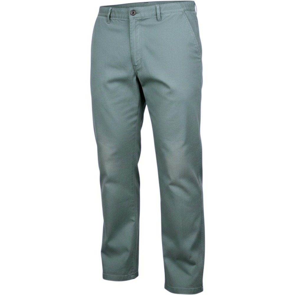 Haband Casual Joe Mens‎ Sage Green Elastic Waist Twill Pants Size 50L Style 075